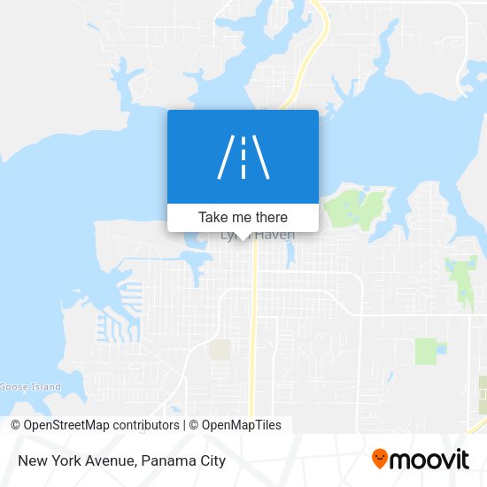 New York Avenue map