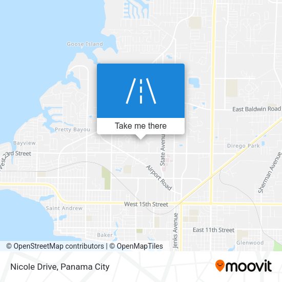 Mapa de Nicole Drive