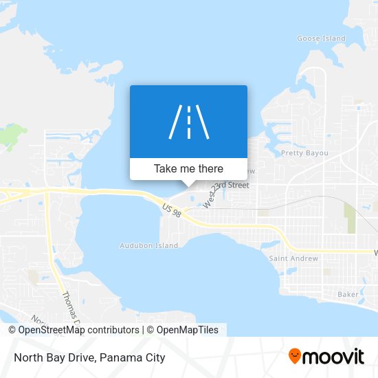 North Bay Drive map