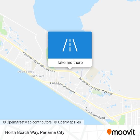 Mapa de North Beach Way