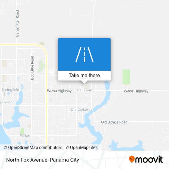 Mapa de North Fox Avenue