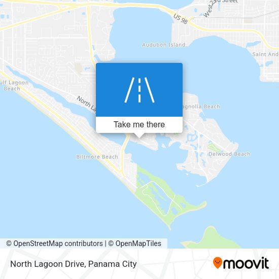 North Lagoon Drive map