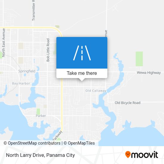 Mapa de North Larry Drive