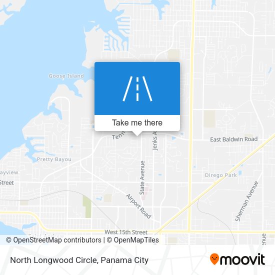 North Longwood Circle map