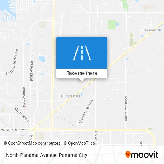 North Panama Avenue map