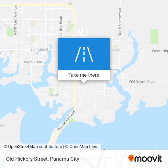 Old Hickory Street map