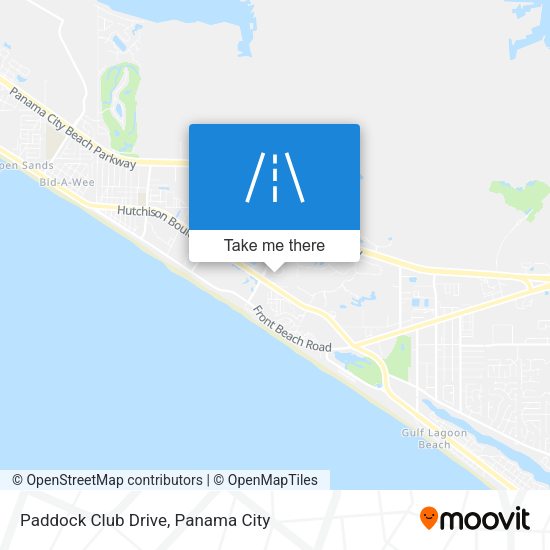 Mapa de Paddock Club Drive