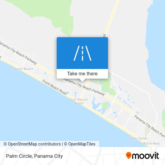Mapa de Palm Circle