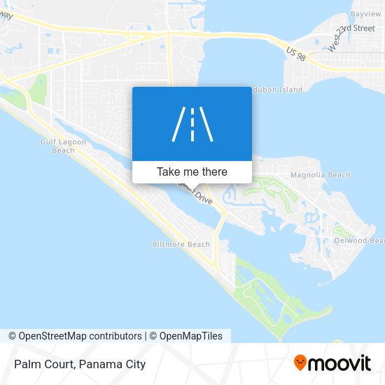 Mapa de Palm Court