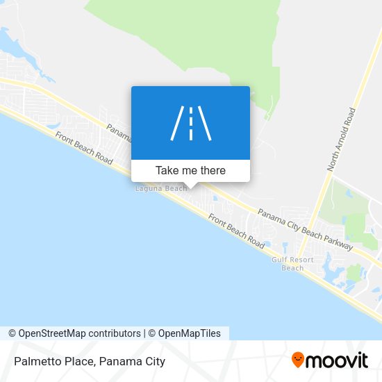 Mapa de Palmetto Place