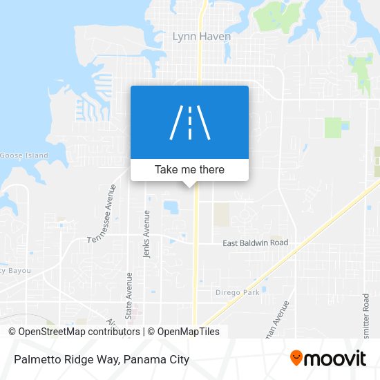 Mapa de Palmetto Ridge Way
