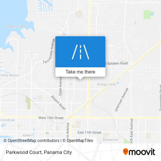 Parkwood Court map