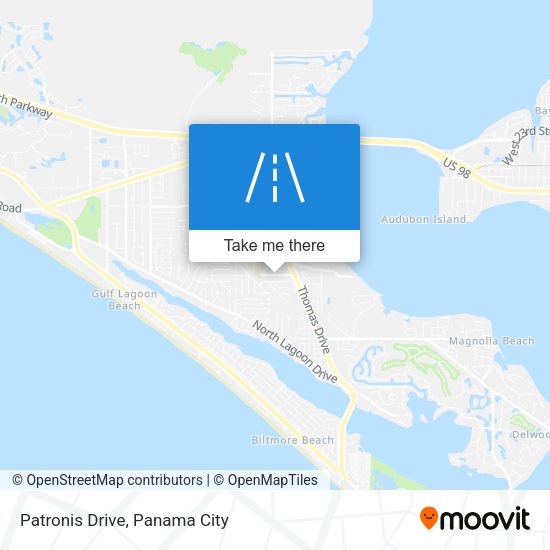 Mapa de Patronis Drive