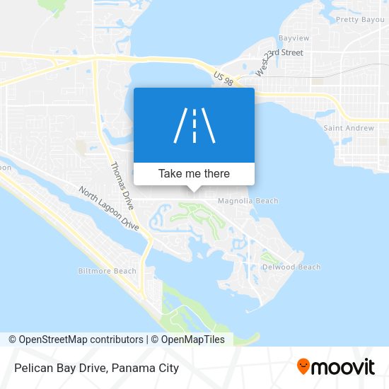 Pelican Bay Drive map