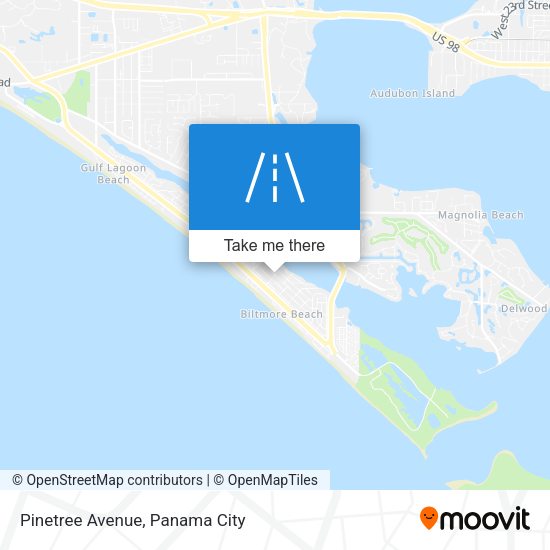 Pinetree Avenue map