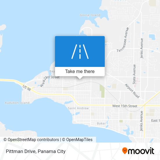 Mapa de Pittman Drive