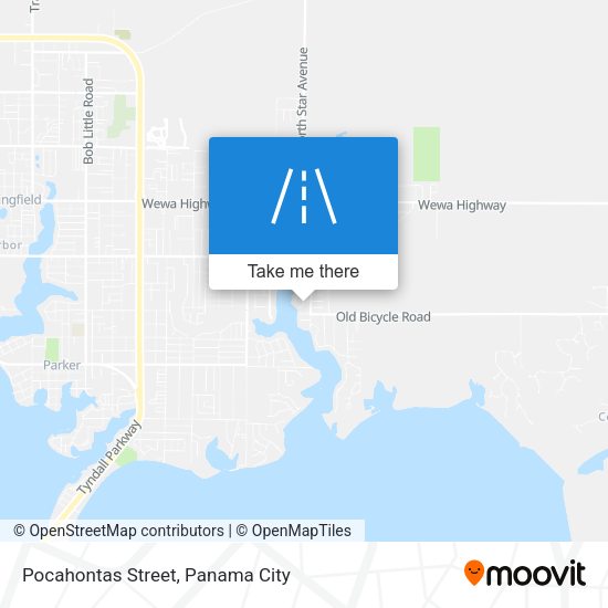 Pocahontas Street map