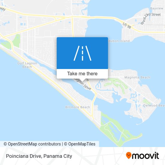 Mapa de Poinciana Drive