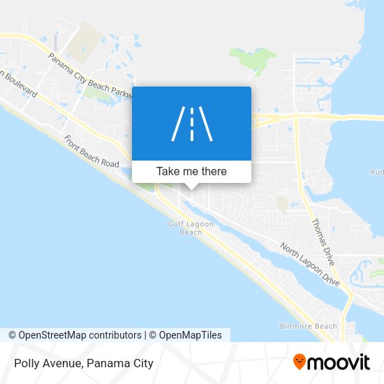 Mapa de Polly Avenue