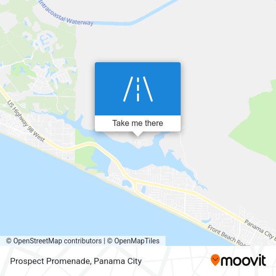 Prospect Promenade map