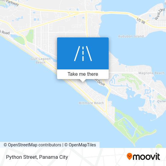 Mapa de Python Street