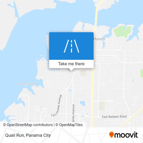 Mapa de Quail Run