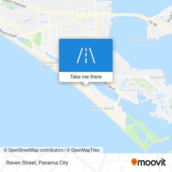 Mapa de Raven Street
