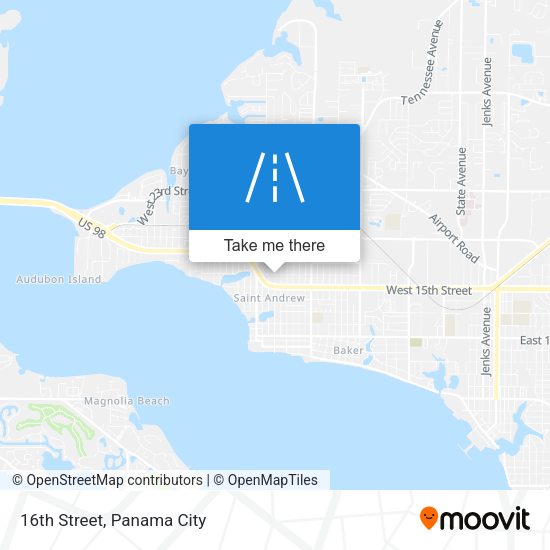 Mapa de 16th Street
