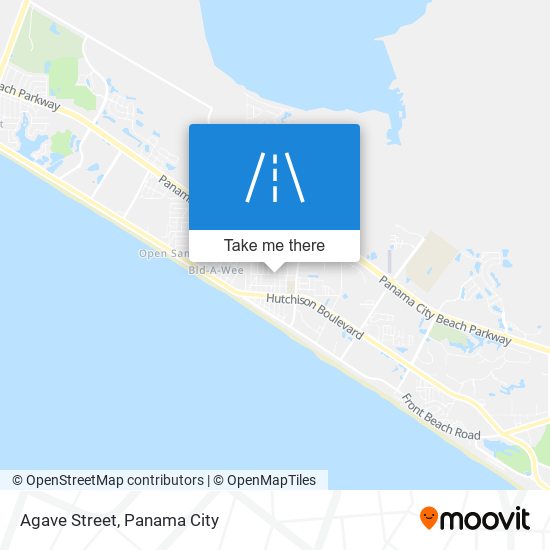 Mapa de Agave Street
