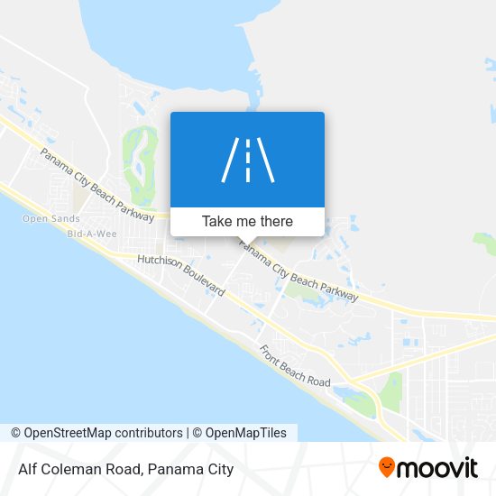 Mapa de Alf Coleman Road