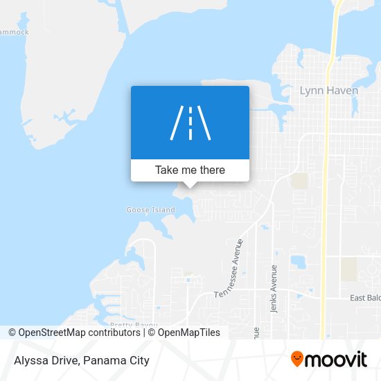 Mapa de Alyssa Drive