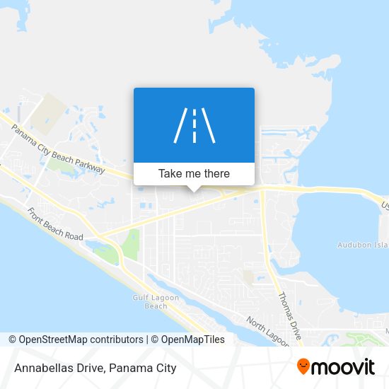 Mapa de Annabellas Drive