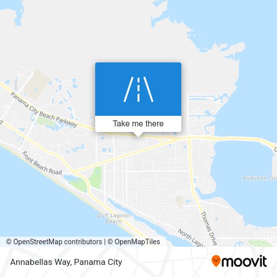 Annabellas Way map