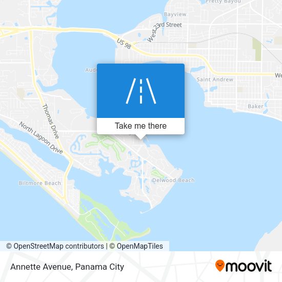 Annette Avenue map