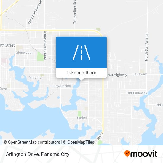 Mapa de Arlington Drive