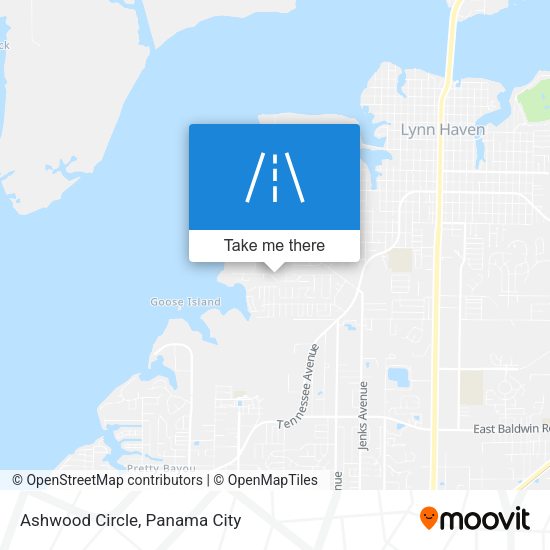 Ashwood Circle map