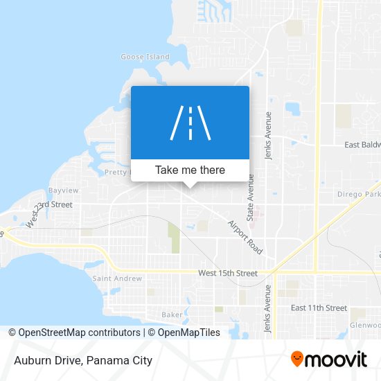 Mapa de Auburn Drive