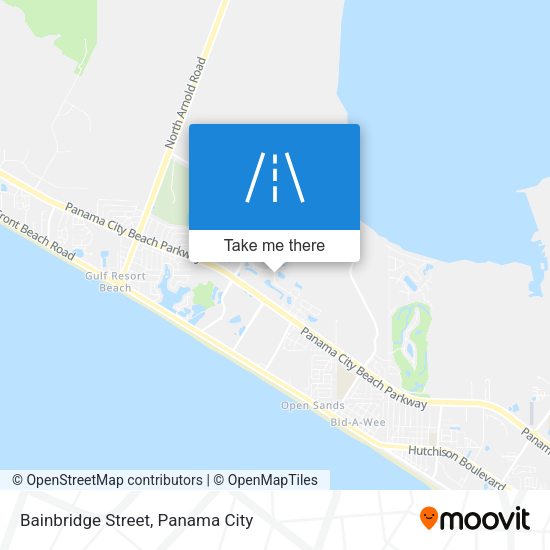 Bainbridge Street map