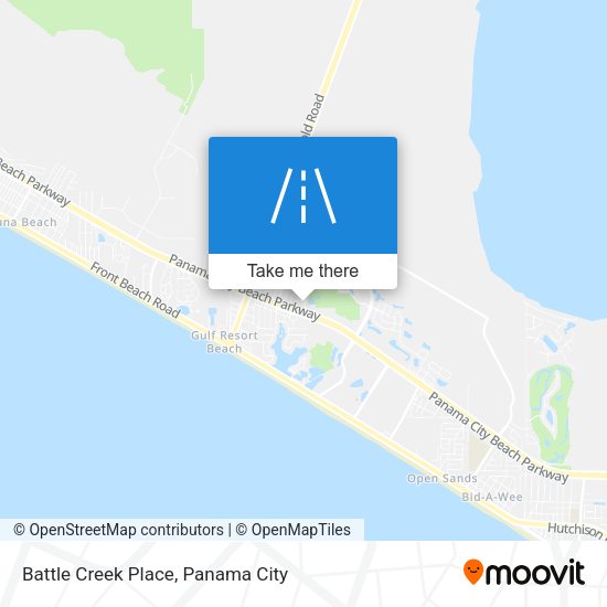 Mapa de Battle Creek Place