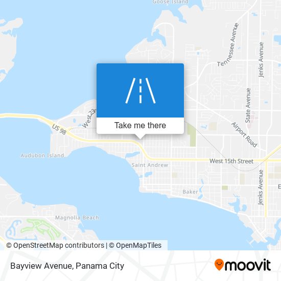 Bayview Avenue map