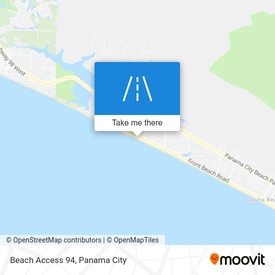 Beach Access 94 map