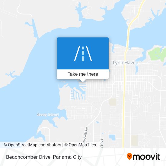 Beachcomber Drive map