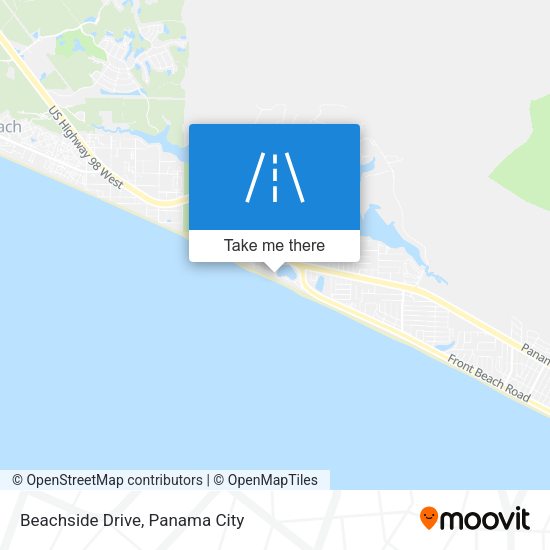 Mapa de Beachside Drive