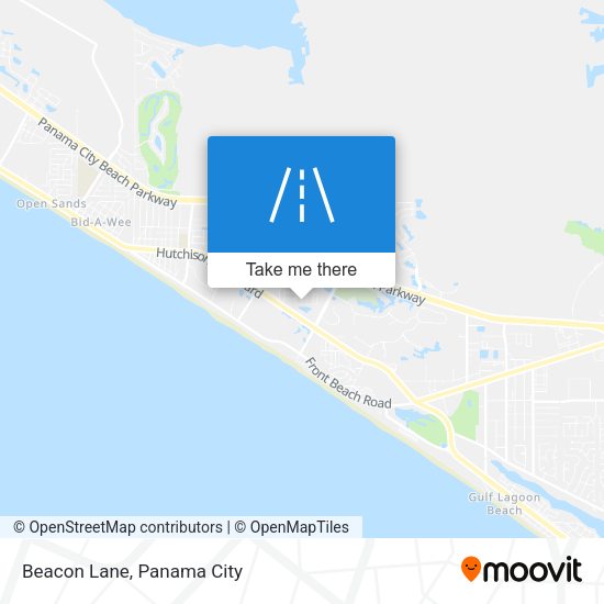 Mapa de Beacon Lane