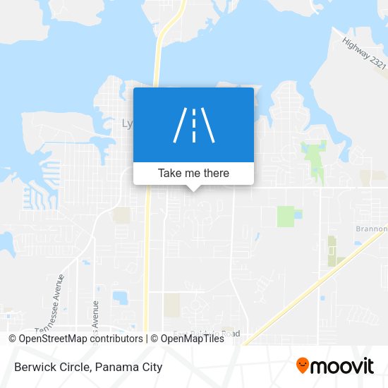 Berwick Circle map