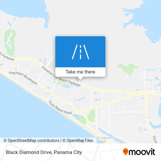Black Diamond Drive map