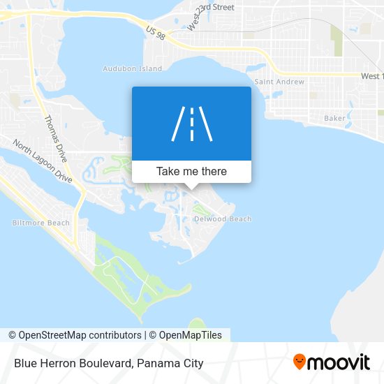 Blue Herron Boulevard map