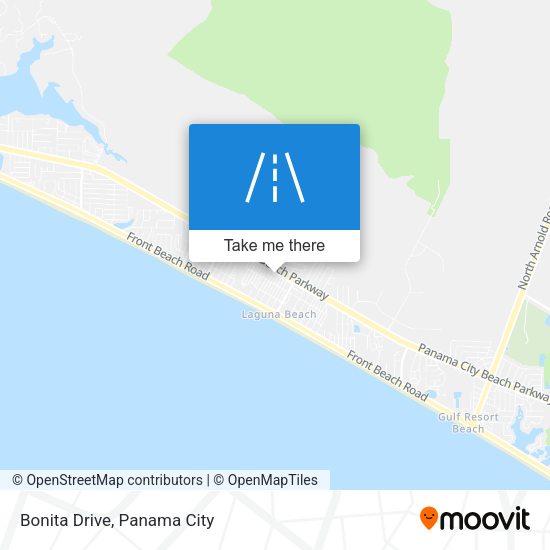 Mapa de Bonita Drive