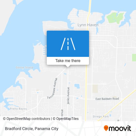 Bradford Circle map