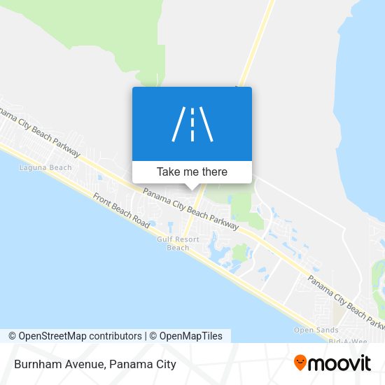 Burnham Avenue map